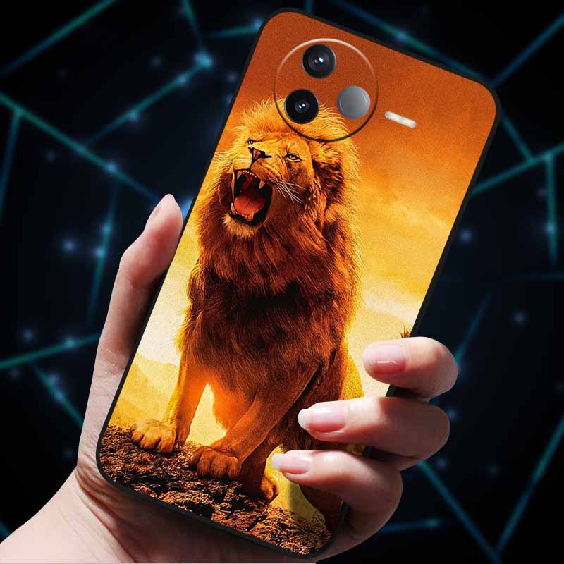 

For Redmi K80 Cases K80 Pro Cartoon Painted Soft Silicon Phone Case for Xiaomi Redmi K80 K70 K60 K50 K40 K30 Pro TPU Para Coques Redmi K70 Pro