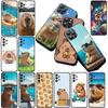 Casing for Apple iPhone 17 Pro XS Max Air 6 7 8 Plus 5 + SE 2022 SE2 16E Phone Cover Protective Case Cartoon Capybaras