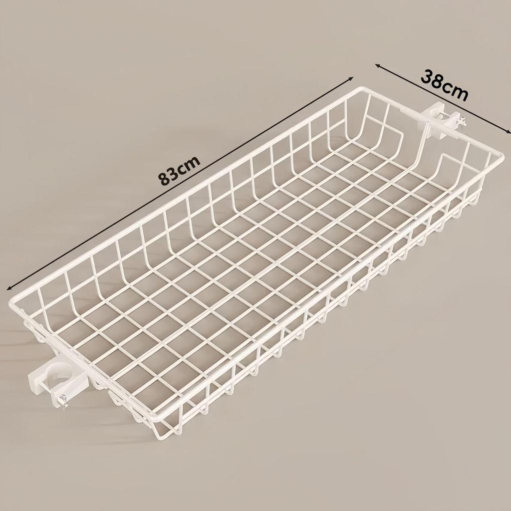 Extra Thick Walk-in Closet Floor-to-Ceiling Clothes Rack