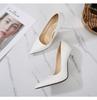 Fashion Pointed-Toe Large-Size High-Heeled Shoes Nightclub Sexy Thin Heeled Professional Women's Shoes WZ-18085-1