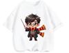 Summer Casual Crew Neck T Shirt Cute Cartoon Harry Potter Print Fashion Street Leisure Tops Kids Boys Girls 3 14 Years