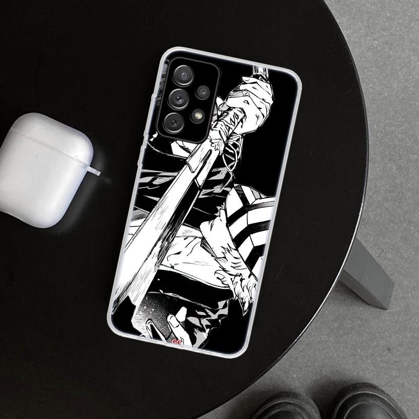 Bleach Kisuke Urahara Phone Case Cover for Samsung Galaxy A12 A22 A32 A52 A72 A02S A51 A50S A31 A20S A10S Note 20 Ultra 10 Plus