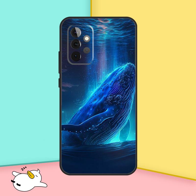 Whale Shark Dolphin Case For Samsung Galaxy A54 A34 A14 A53 A33 A13 A52 A32 A12 A51 A71 A52S A21S Soft Cover