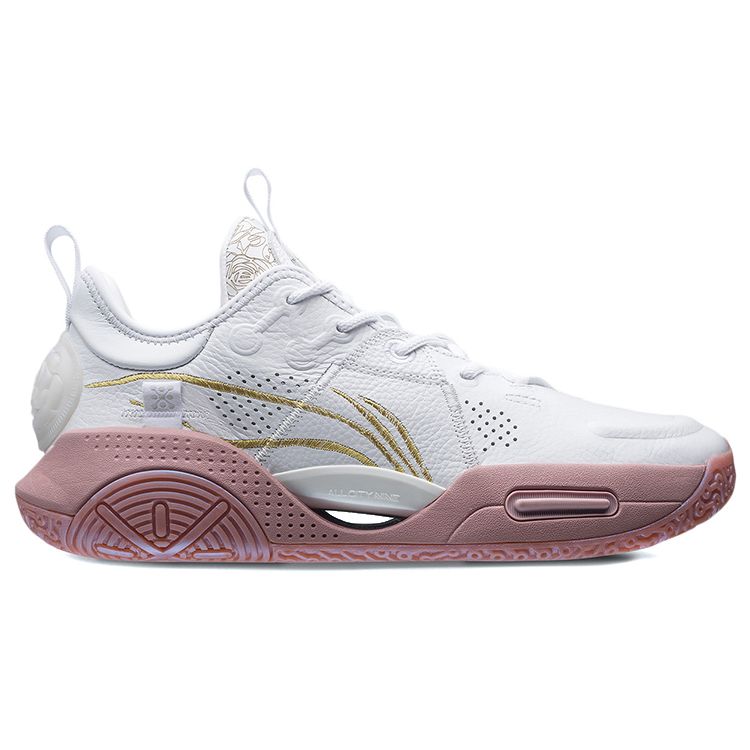 Li Ning All City 9 Leather Synthetic Shock Absorption Non-Slip Wear-Resistant Breathable Support Rebound Low-Top Basketball Shoes ABAR077-3