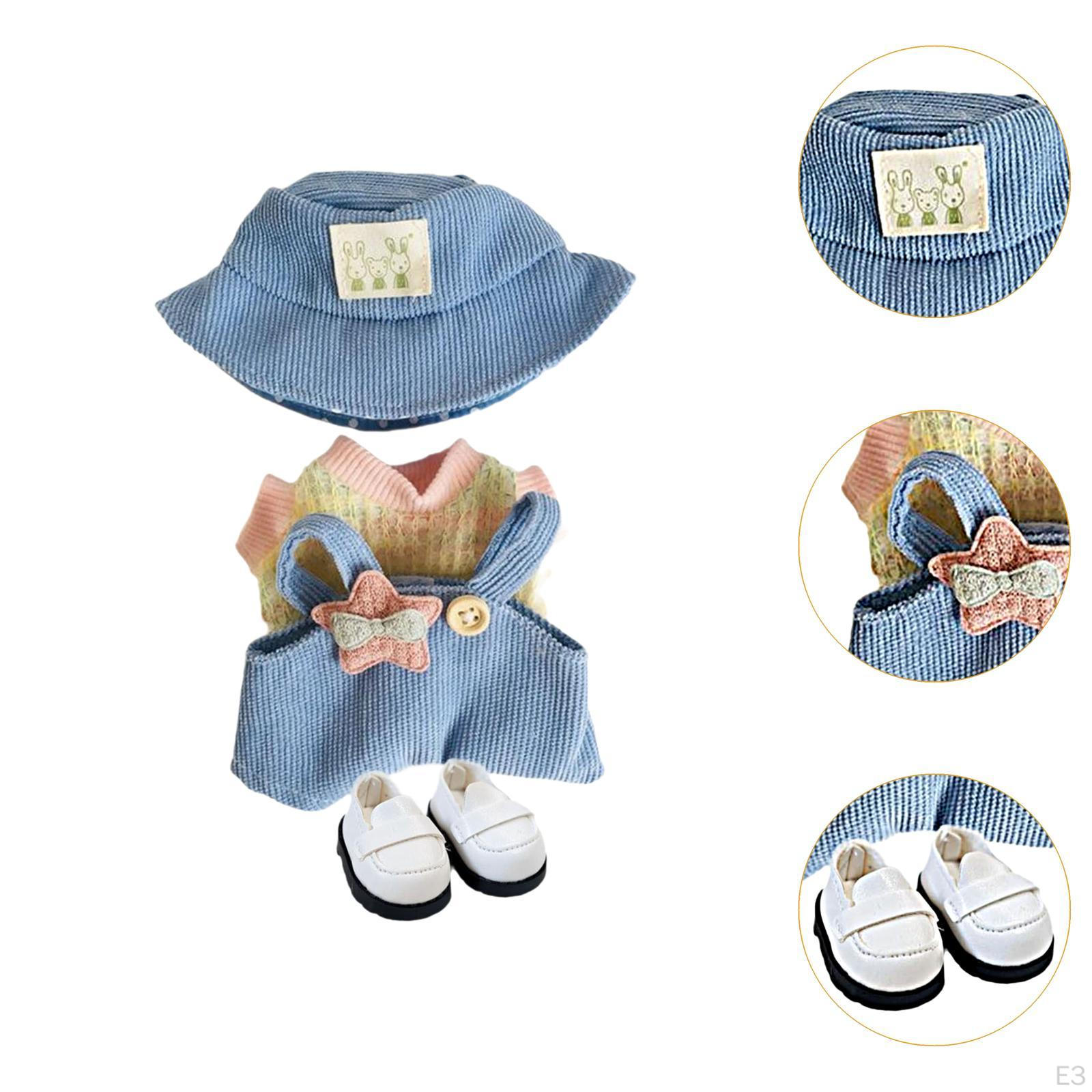 15 см плюшевая кукольная одежда — фото 6