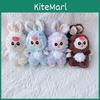 Standing Baby Three Plush Keychain Key Rings For Kids Backpack Decor