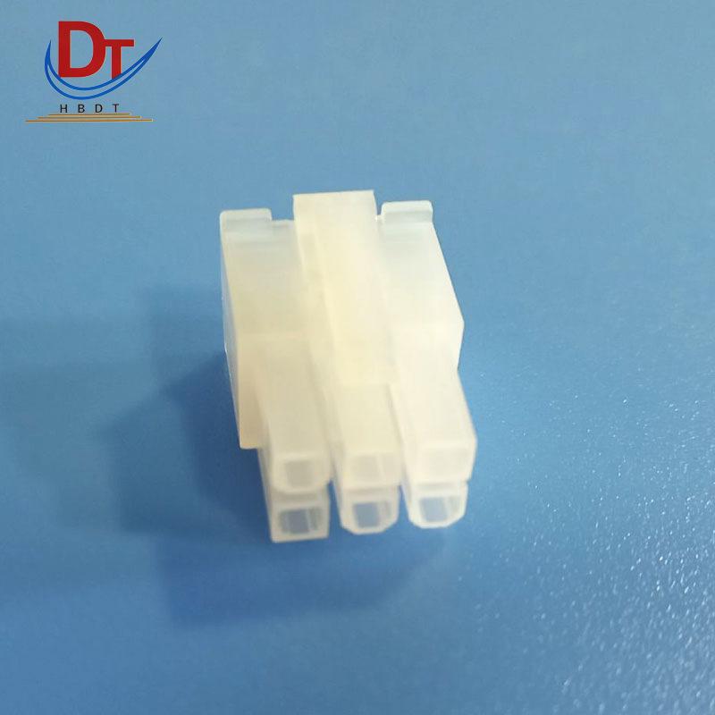 6-Pin Automotive Wiring Harness Connector with Plastic Sheath