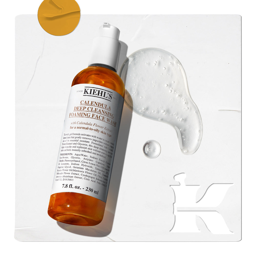 Kiehl s Calendula Deep Cleansing Foaming Face Wash 230ml