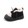 Winter Short Boots for Girls, Snow Boots, Fashionable Warm Boots, Children's Leather Boots, Soft-soled Cotton Boots for Girls