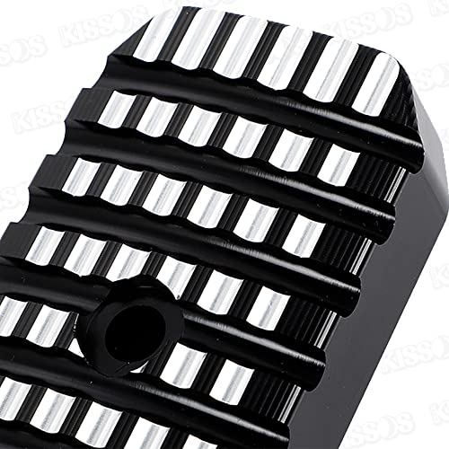 Footpegs Rebel 250 500 Step Bar Honda REBEL Motorcycle Step Extension Step Footrest Pedal Universal Left and Right Set (Black)