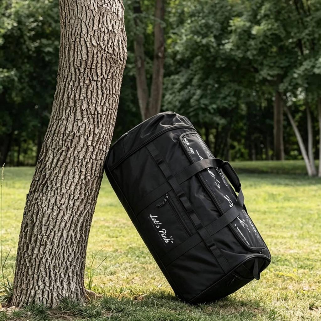 Wheeled Duffel Bag Large Capacity Rolling Organized for Camping