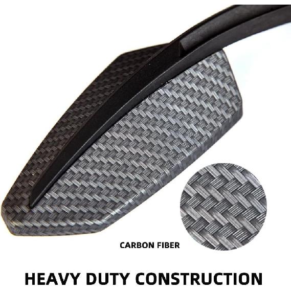 Universelle Motorrad-Rückspiegel aus Kohlefaser mit 10 mm 8 mm Kompatibel mit Honda Grom Yamaha Kawasaki und mehr