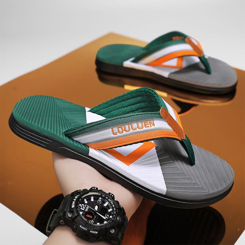 Fashion High Quality Summer Beach Flip Flops Fashion Men Flip Flops Men Casual Breathable Antiskid Beach Slippers Men Summer Outdoor