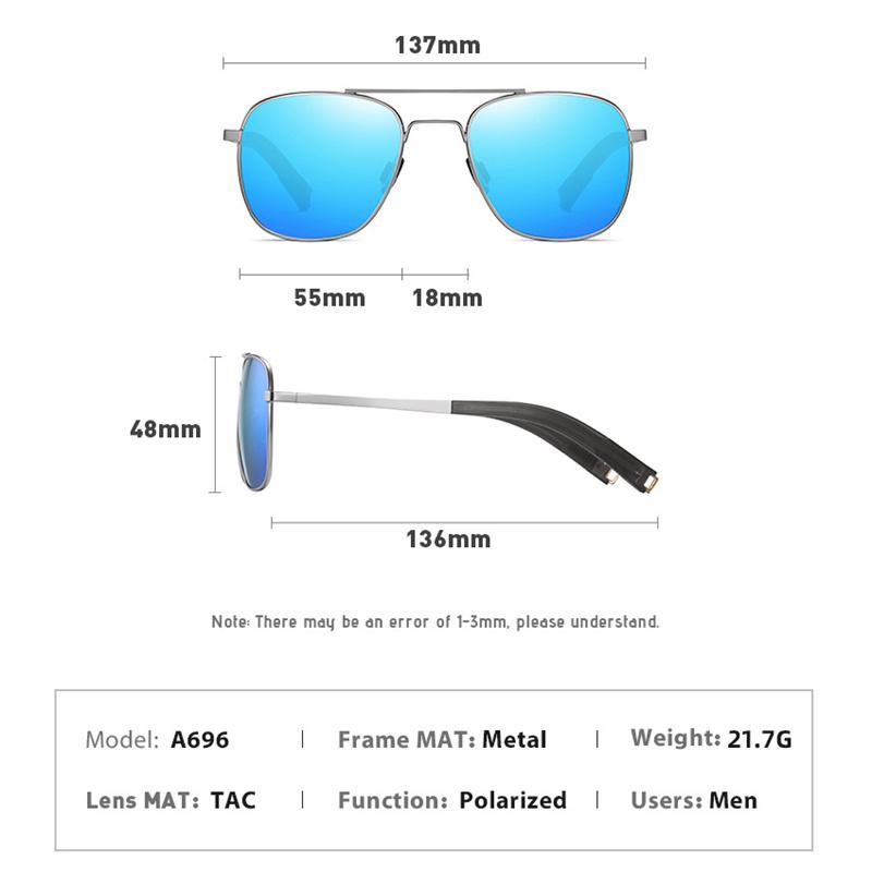 Metallrahmen Photochrome Polarisierte Sonnenbrille Anti Glare Bunte Autofahren Angeln Radfahren Brille UV400 Outdoor Zubehör
