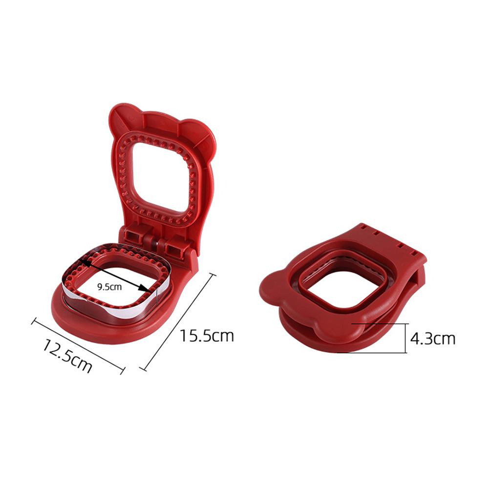 Sandwiches Molds Cutter And Sealer WIth Squared Multifunctional Crustless Bread Maker For DIY Kids Lunchbox