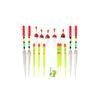 15 Pcs/set Fishing Float Yellow Fishing Foam Bobber Fishing Accessories
