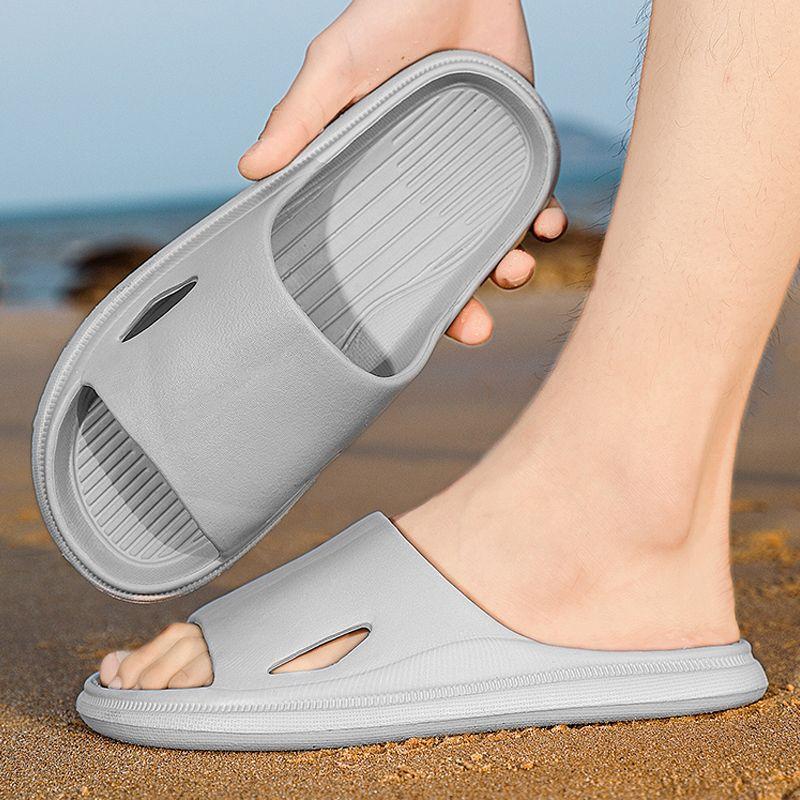 Slippers men's summer home bathroom non-slip flip-flops men's outdoor wear trend versatile beach outdoor leisure sandals
