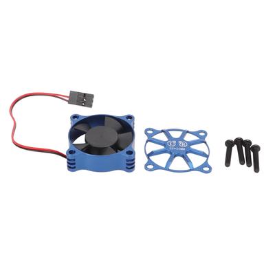 Ventola di Raffreddamento Motore 35x35mm Lega di Alluminio Raffreddamento Veloce Ventola di Raffreddamento ESC per Auto RC con Copriventola Per Auto RC 1 10 1 12 1 8
