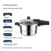 Maikaluo 304 Stainless Steel Pressure Cooker