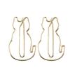 12 Pcs Clip Cat Shaped Unique Stylish MultiFunction Thickened Paper Clip 3x2cm