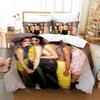 3D Print S-spices 90S Bedding Set Cartoon Anime three-piece set Adult Kid Bedroom Duvetcover Sets 3D Kawaii Hip Hop Girls
