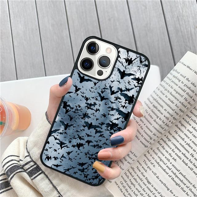 Vampire Bats Collage Coque Shell For iPhone 17 Air 15 16e 14 13 12 Pro Max 11 Pro Max Plus Phone Case Cover