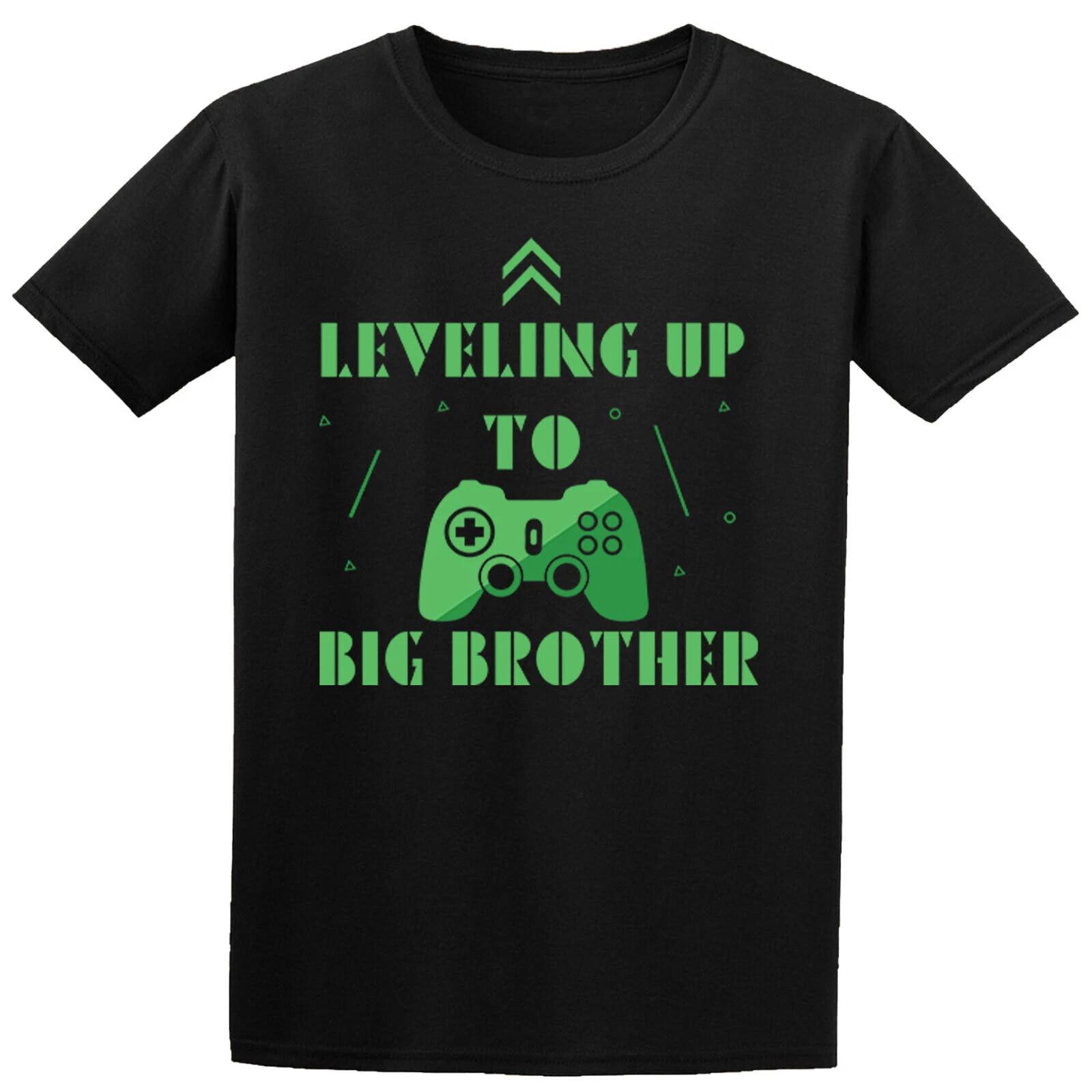 Повышение уровня до Старшего Брата Детские Футболки Мальчики Девочки Подростки 100
