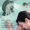 Compact Silent USB Desk Fan: Portable Mini Table Fan with High Airflow for Office or Home Use