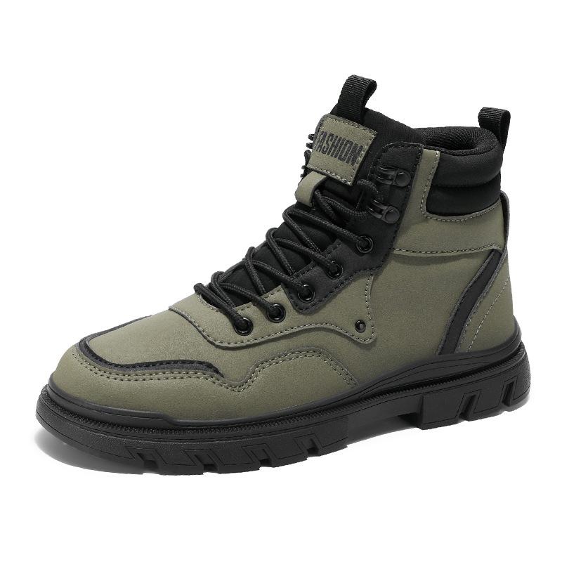 22 new spring and autumn high-top Martin boots rubber outsole outdoor casual sports shoes boots