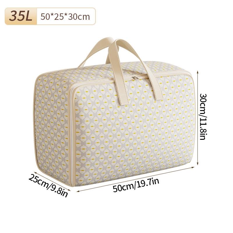 Большая сумка для хранения одежды на молнии переносной органайзер для одежды одеял одеял сумки для хранения пылезащитный ящик для хранения дома 1568₽