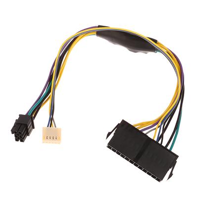 24-Pin Buchse auf 6-Pin Stecker Stromadapter Versorgungskabel Stecker Für HP Elite 8100 8200 8300 ATX