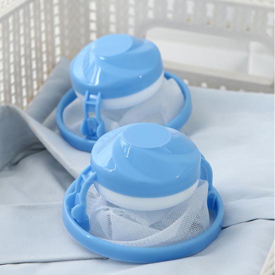 3Pcs Pet Hair Remover Washing Machine Anti-winding Lint Catcher Reusable Floating Hair Filtering Mesh Bag Clothes Laundry Hair Filter