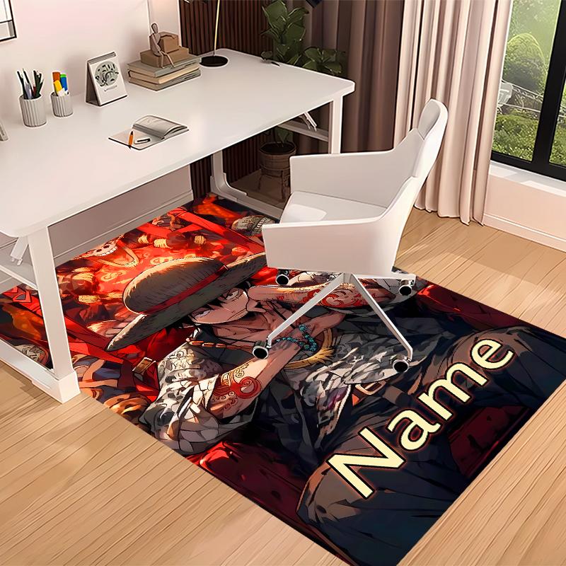 Custom Personalization One Piece Print Area Rug - Soft, Washable Non-Slip Indoor Mat,Living Room,Home&Office Decorative Rug