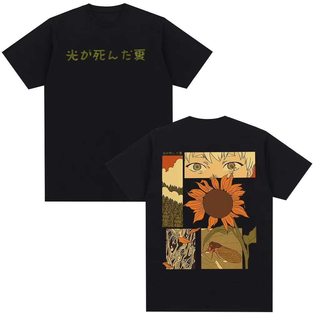 New Unisexs And Unisexs Versatile Tshirt Pattern Printed Summer Short Sleeve Street Style Casual Pure Cotton Clothing Tshirt