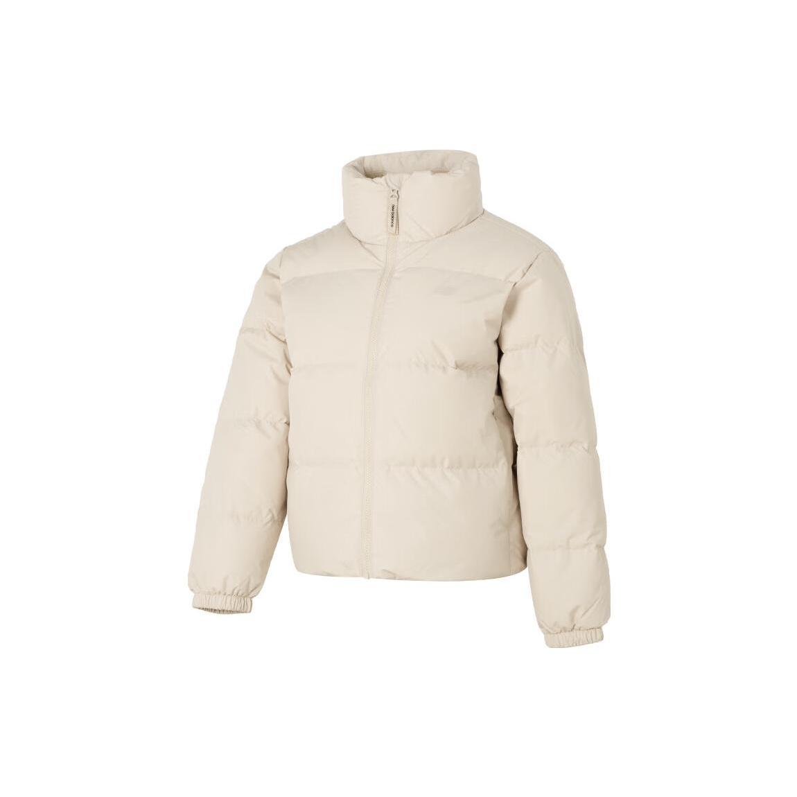 (WMNS) New Balance Classic Short Puffer Jacket Asia Sizing  Beige  Women s NPD4E152-LBE S
