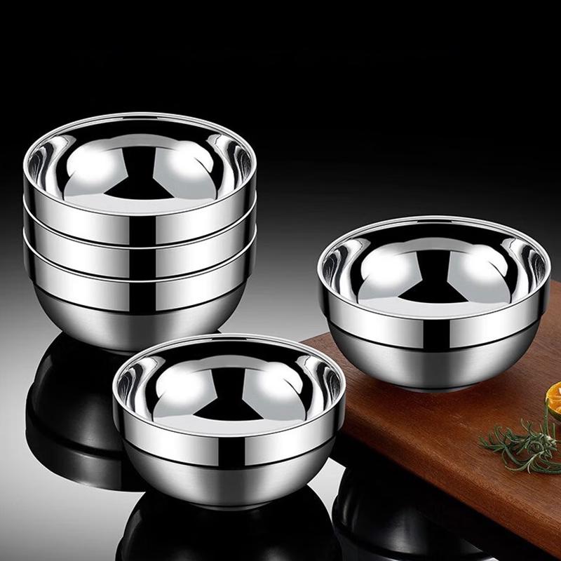 Qianshen 316 Stainless Steel Double-Layer Insulated Bowl