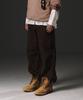 [City Leisure] Np Wide Belted Cargo Pants [Baroque Brown]