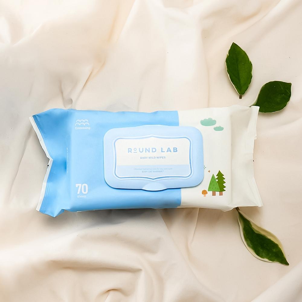 

Round Lab Baby Mild Wipes 70 sheets 10 pack