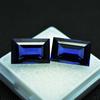 20 Ct Natural Making Jewelry Blue Sapphire Emerald Cut Certified Loose Gemstones