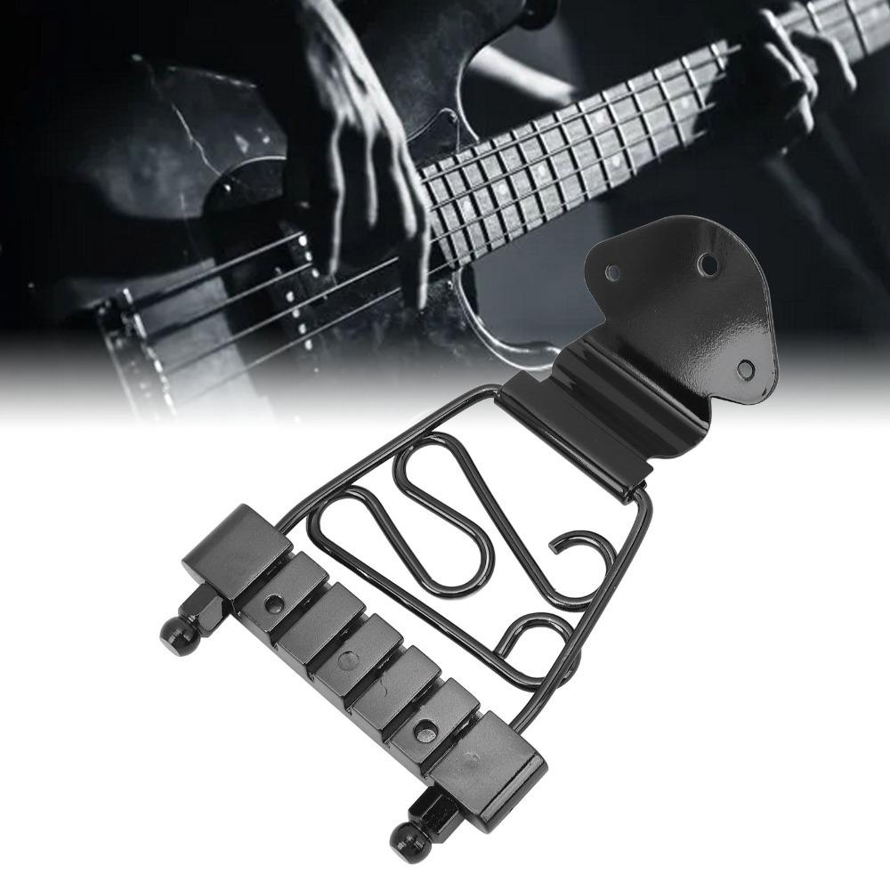 Metal Tailpiece Bridge Matching Screws 6 String Guitar Tailpiece Guitar Tailpiece 6 String Guitar чёрный