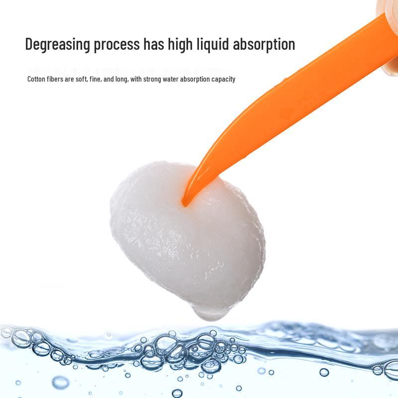 Disposable Degreased Medical Cotton Balls for Baby Care and Wound Cleaning