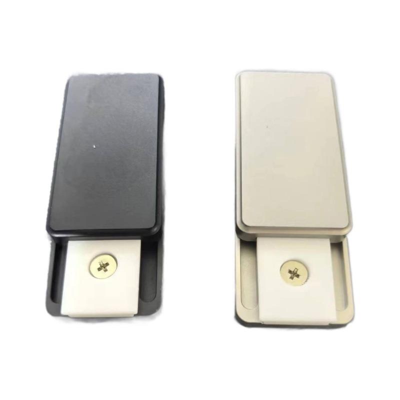 Steel Stainless Magnetic Push Card Paragraph Pushing Plate Mechanical Slider Edc Metal Stress Easing Toy Fidget Antistresse