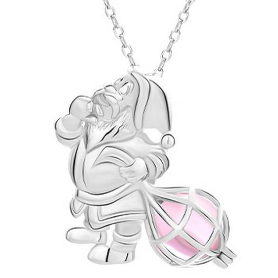 Women's S925 Silver Aromatherapy Magic Box Necklace - Christmas Gift Hollow Pendant