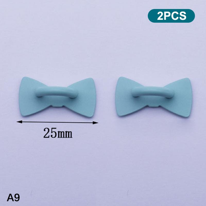 2Pcs Adhesive Metal Phone Charm Holder Smooth Edge Sticky Pendant Hook Finger Ring Grip for  Android Phone Case