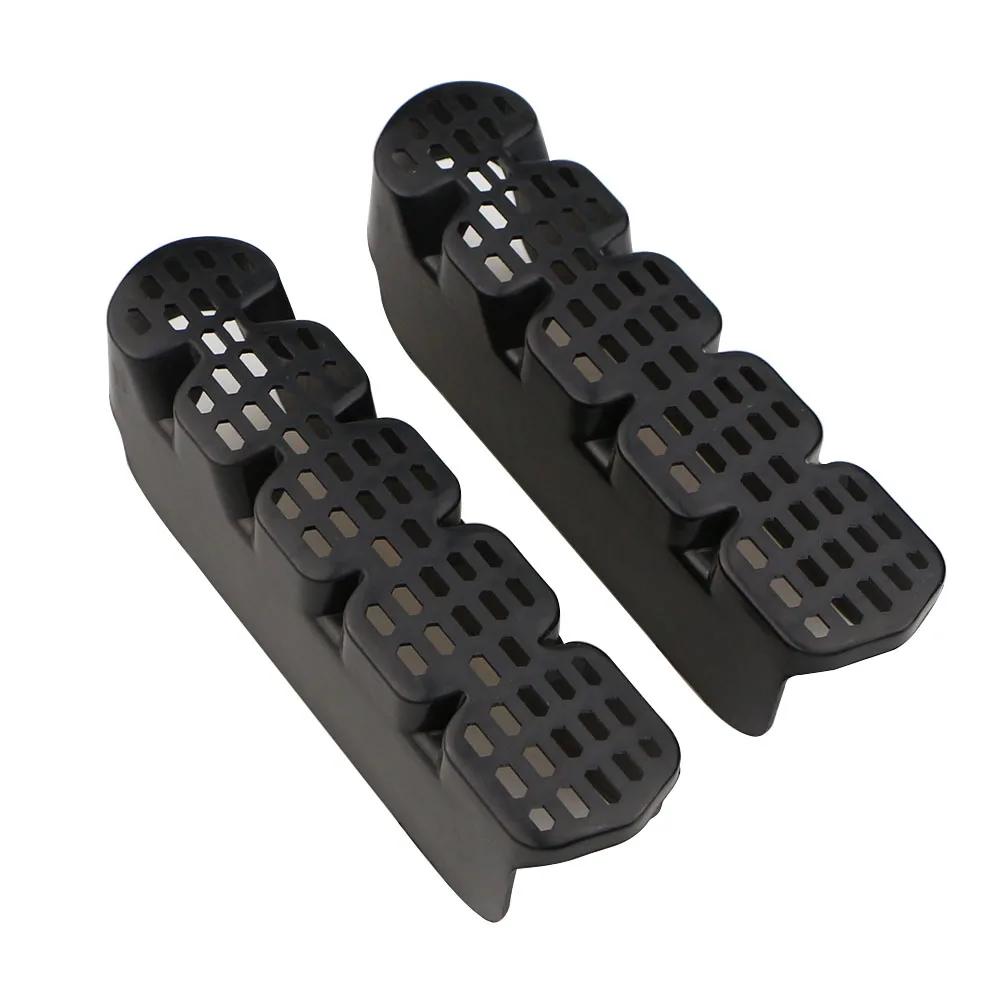 2Pcs Car Under Seat Air Vent Outlet Dust-proof for Ford Kuga Escape 2013 -2016 Air Conditioner Grille Trim Accessories