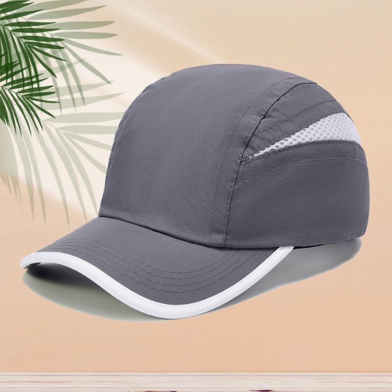 Quick-drying Hat Embroidery Summer Men's and Women's Light and Breathable Cap Shading