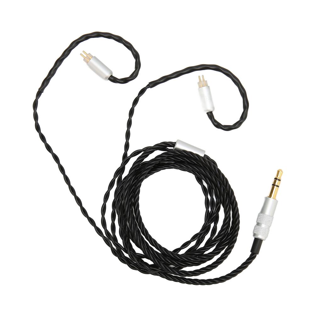 Earphone Upgrade Cable 2 Pin 0.78mm 3.5mm Plug OFC Core Replacement Earbuds Wire for AS10 AS06 ZST ZS3 ZS10 ES3 ES4 ZSR