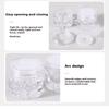 2/5 Pcs Empty Sifter Jars With Mesh Loose Powder Container Clear Cap Diy Cosmetic Refillable Bottles