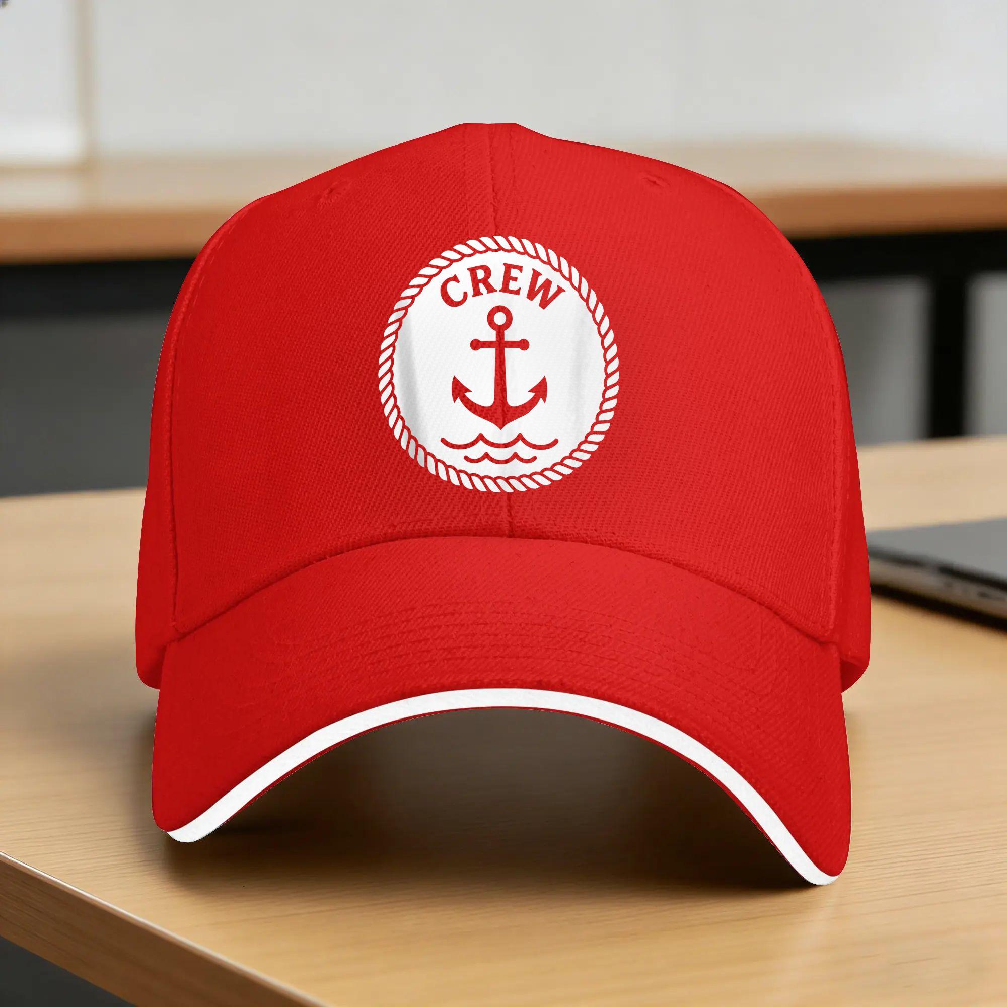 Matching Nautical Captain First Mate Sun Baseball Cap Summer Couple Women Custom Logo Trucker Hat Streetwear Sport Snapback Cap One Size