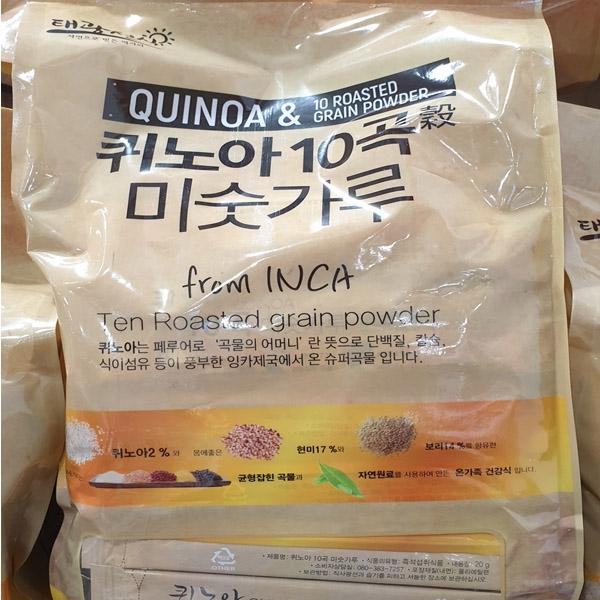 Taekwang Quinoa & 10-Grain Korean Traditional Misutgaru Shake 20g x 80 Packs